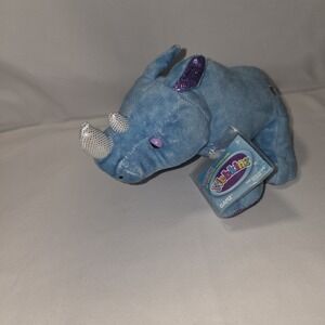 Webkinz Radiant Rhino New with Tag & code  NWT  HTF Ganz Plush Gift